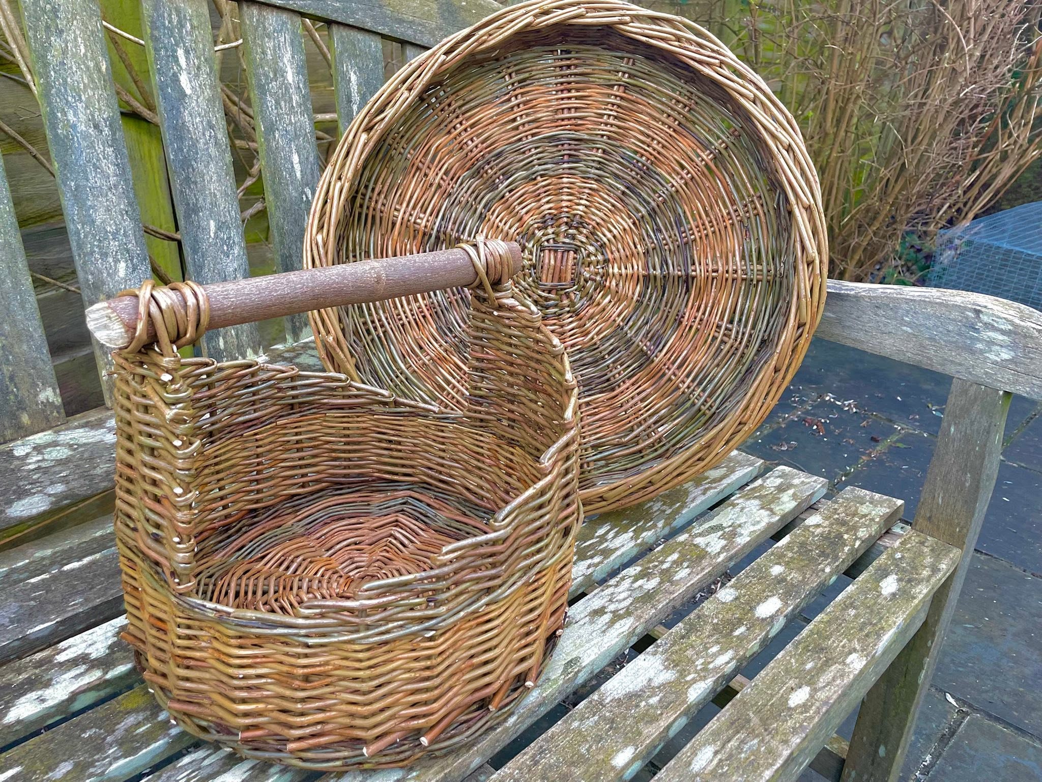 Baskets made from willow